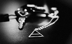 Collar de plata 30 seconds to Mars: Triad; Joyas para Fans; Hecho a mano; Envío Gratis; Argentina; this is war