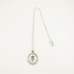 Collar: Tolkien logo - Arbol blanco - JoyasParaFans