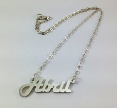 Collar con un nombre Personalizado en Plata 925 en internet