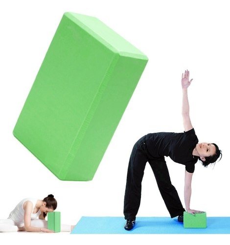 Ladrillo Goma Eva Yoga Pilates Fitness Gym Brick Taco Bloque