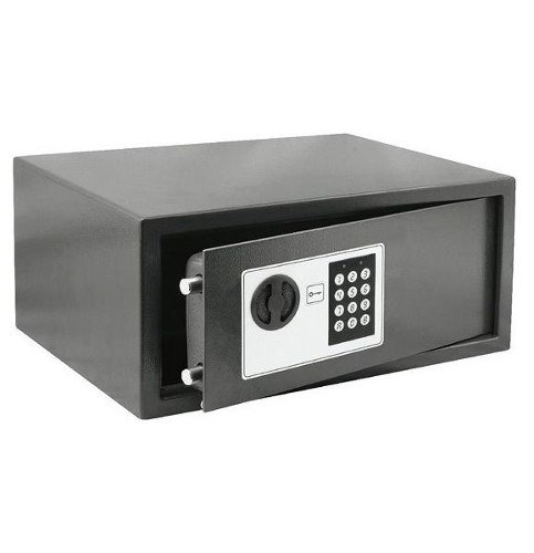 Caja Fuerte Grande 50x35x33cm Digital + Porta Valor + Pilas
