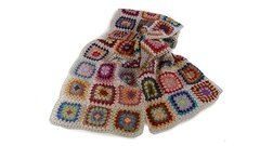 Caminho de Mesa Croche Multicolorido 0,35 x 1,20m - comprar online