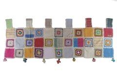 Bandô Crochet com Retalho e Flores 0,45 x 0,80