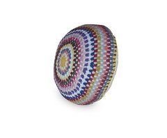 Almofada Redonda de Crochet Multicolorido 0,45 D - comprar online