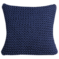 Almofada Azul Marinho de Sofá e Cama Bari 50x50