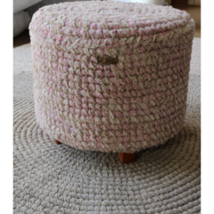 Puff Rosa de Quarto Menina - comprar online