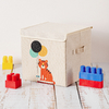 Caja de Tela Plegable Diseño Infantil