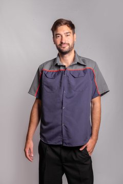 Camisa Taller Hombre Manga Corta