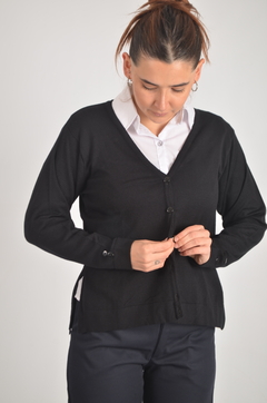 Saquito Cardigan Dama Hilo - comprar online