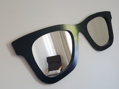 Lentes Corpóreos Laqueados, con espejos. Negros 120x40cm - tienda online