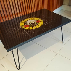 MESA RATONA - Guns and Roses - 90X60CM - comprar online