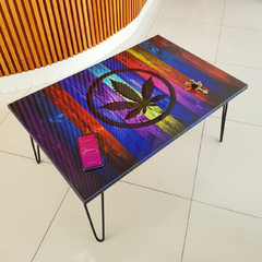 Mesa Ratona - madera chala - 90X60cm