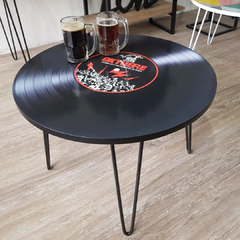 Mesa Ratona Redonda Vinilo - Varios diseños