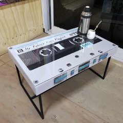 MESA RATONA CASSETTE - PERSONALIZADA TURQUESA