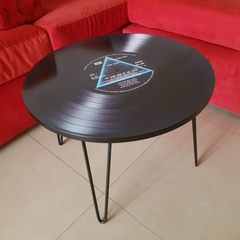 Mesa Ratona Redonda Vinilo - Varios diseños en internet