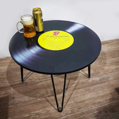 Mesa Ratona Redonda Vinilo - Varios diseños - tienda online