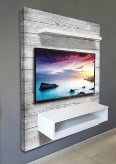 mueble de TV FLOTANTE, diseños en BLANCO - comprar online