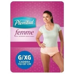 PLENITUD ADULTO ROPA INTERIOR MUJER G/XG PAQUETE x16