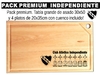 Independiente de Avellaneda Pack de asado con grabado laser regalos premium