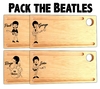 PACK THE BEATLES Tablas con grabado laser regalos de cumple