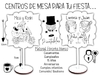 CENTROS DE MESA PARA TU FIESTA EN FIBROPLUS WEDDING BODA