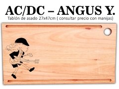 ACDC ANGUS TABLA PARA ASADO CON GRABADO LASER - comprar online