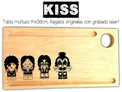 Kiss " Tablita Rock and Roll All Nite" Regalos originales y utilizables todo el año. Rompela toda si vas a un cumple!