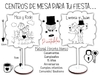 centros de mesa en fibroplus boda casamientos wedding en internet