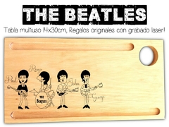 The Beatles "hard day's night" Tabla multiuso con grabado laser. Regalos para siempre con toda la onda!