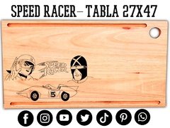 SPEED RACER - METEORO - TABLON DE ASADO - REGALOS ORIGINALES Y UTILIZABLES en internet