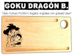 Goku Dragon Ball tablas originales con grabado laser. Regalos originales y utilizables todo el año. Rompela toda si tenes que hacer un buen regalo!