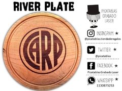 PLATO DE ASADO DE RIVER PLATE DISEÑO CARP en internet