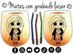 Imagen de HARRY POTTER MATE GRABADO LASER REGALOS DE CUMPLEAÑOS ORIGINALES