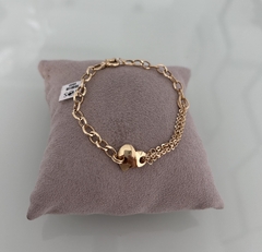 Pulseira Elos com Detalhe Coração Cód. 2622 - comprar online