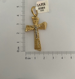 Pingente Crucifixo G Trabalhado Vazado (Cód. 7262) na internet