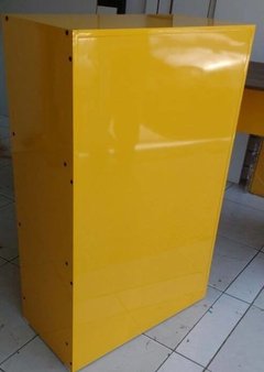 Balcão caixa atendimento MDF amarelo brilhante. cód balc013 - comprar online