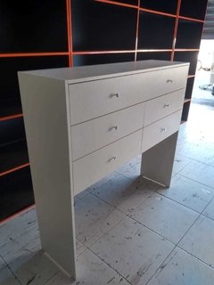 Balcão gaveteiro MDF Branco c/ gavetas .cód BGGVT