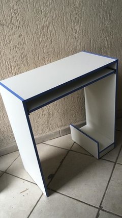 Mesa para computador MDF Branco.cód LY1 - comprar online
