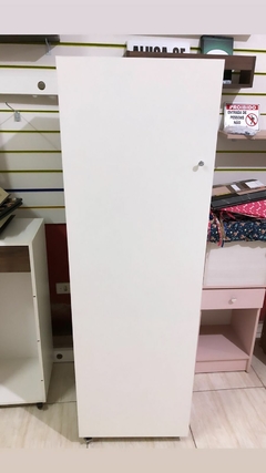 Armario sapateira MDF branco com porta cód.corre8 - loja online