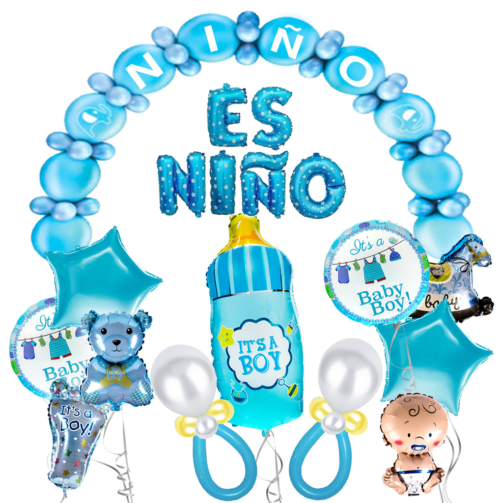 Kit Arco Baby Shower Niño - Comprar en ElReyRaton