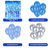 Kit Decoración Cumpleaños Azul Claro - comprar en línea