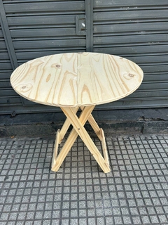 #150 Mesa Plegable Redonda