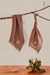 PAÑO SET X2 COTTON CACAO - comprar online