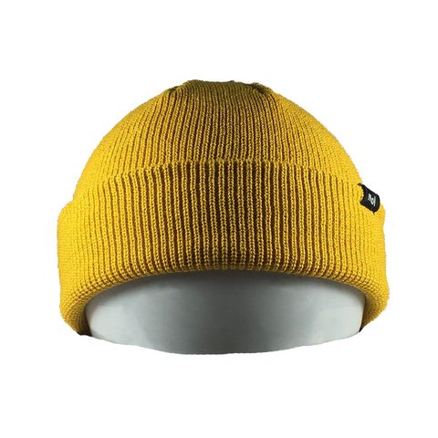 Imagen de Gorro de Lana (Beanie) Liso Grueso Doble Largo Nº4