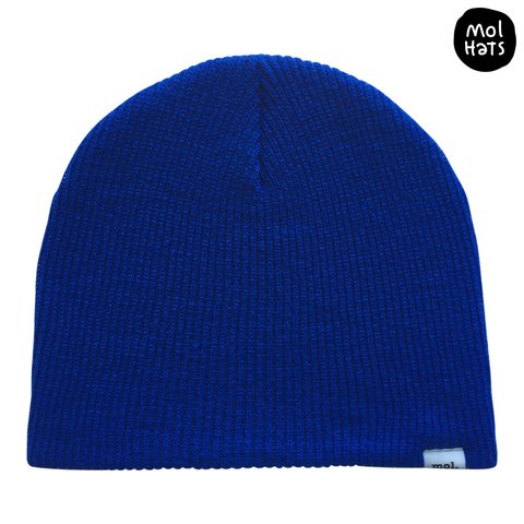 Imagen de Gorro de Lana (Beanie) Liso Grueso Doble Medio Nº3