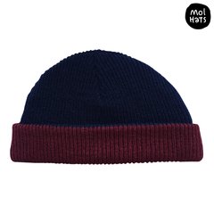 Gorro de Lana (Beanie) Corto Nº2 REVERSIBLE - tienda online