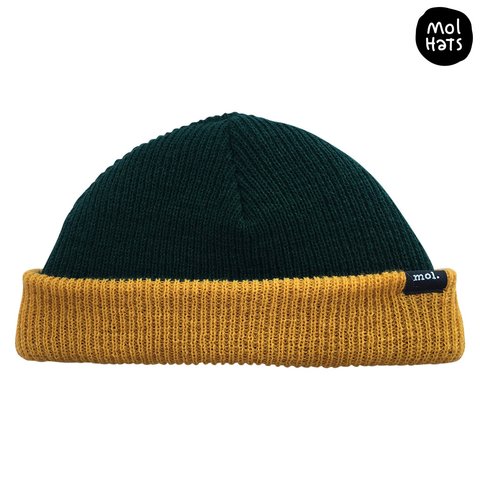 Gorro de Lana (Beanie) Corto Nº2 REVERSIBLE