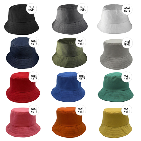 Sombrero tipo Piluso / Bucket / Pescador 100% Algodón - tienda online