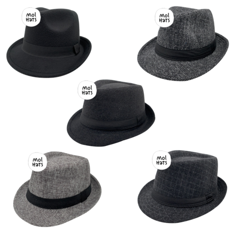 Sombrero tipo Fedora - comprar online