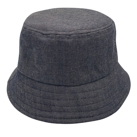 Sombrero tipo Piluso / Bucket / Pescador 100% Algodón Denim Jean